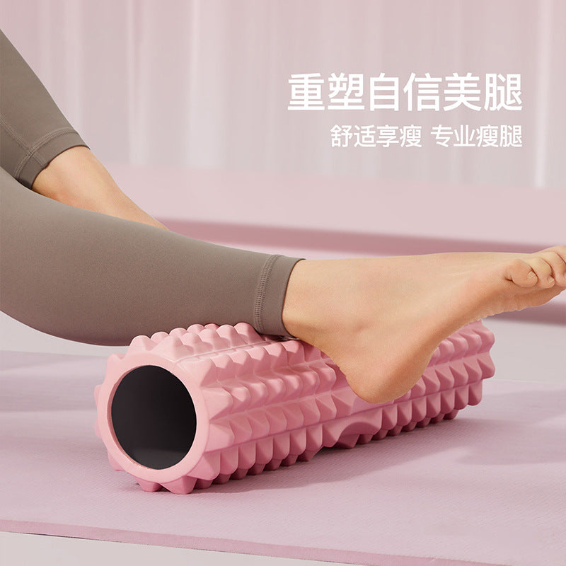 SanFan Home Massager Yoga Column Roller Muscle Relaxation Skinny Legs Spike Massager Back Roller Stretch